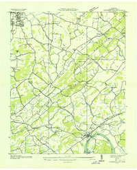 1935 Map of Jefferson City, TN — High-Res | Pastmaps